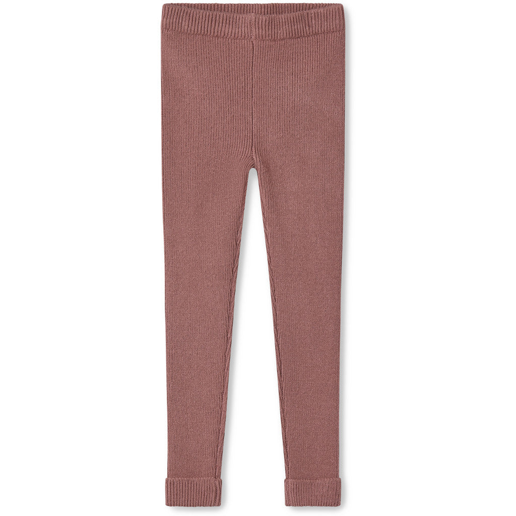 Fliink Benna Rib Leggin - Ash Rose