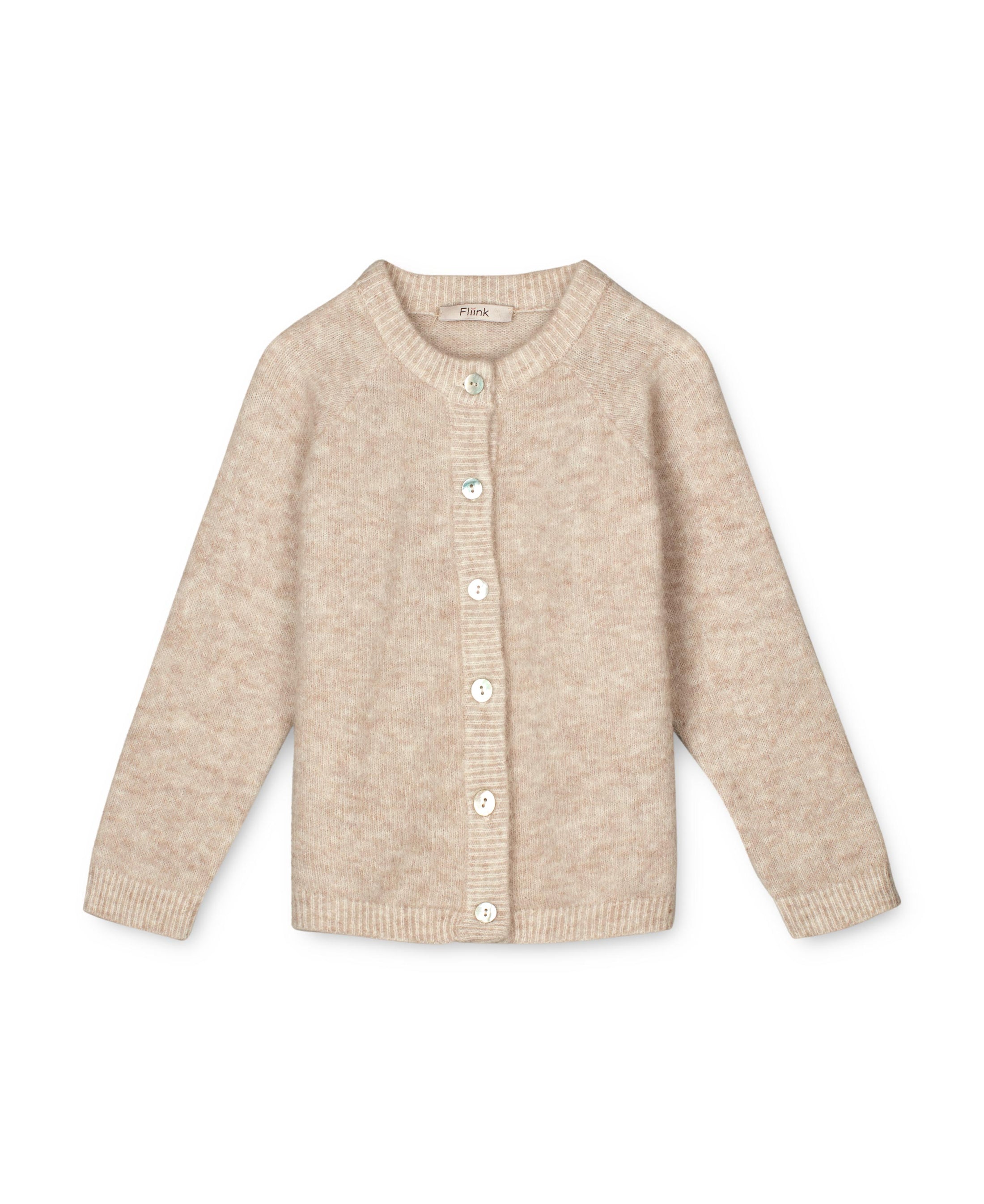 Fliink Star Alpaca Cardigan - Sandshell