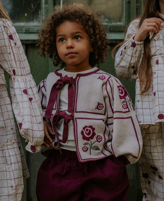 Fliink - Charlotte Embroidered Cardigan