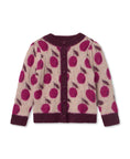 Load image into Gallery viewer, Fliink - STAR ALPACA BERRY CARDIGAN

