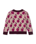 Load image into Gallery viewer, Fliink - STAR ALPACA BERRY CARDIGAN
