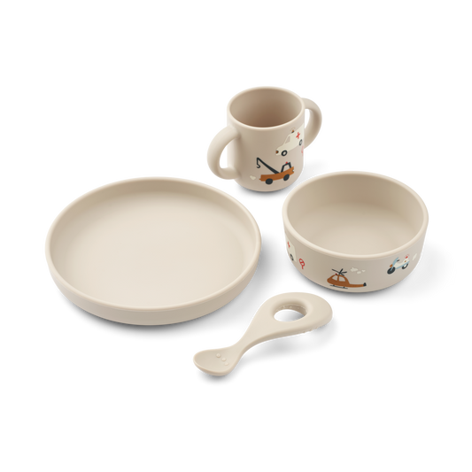 Liewood Vivi Printed Tableware Set