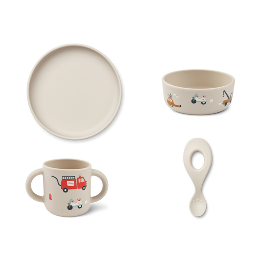 Liewood Vivi Printed Tableware Set