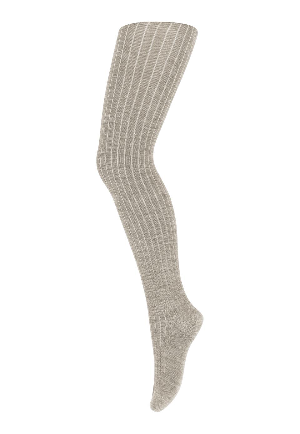 mp Lennox Tights Bamboo/Wool - Beige Melange