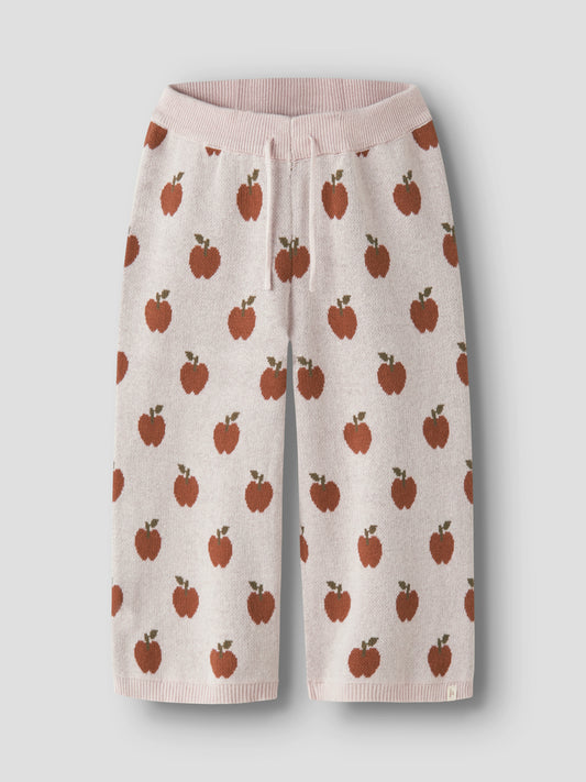 Lil´ Atelier - Lulio Wide Knit Ancle Pant