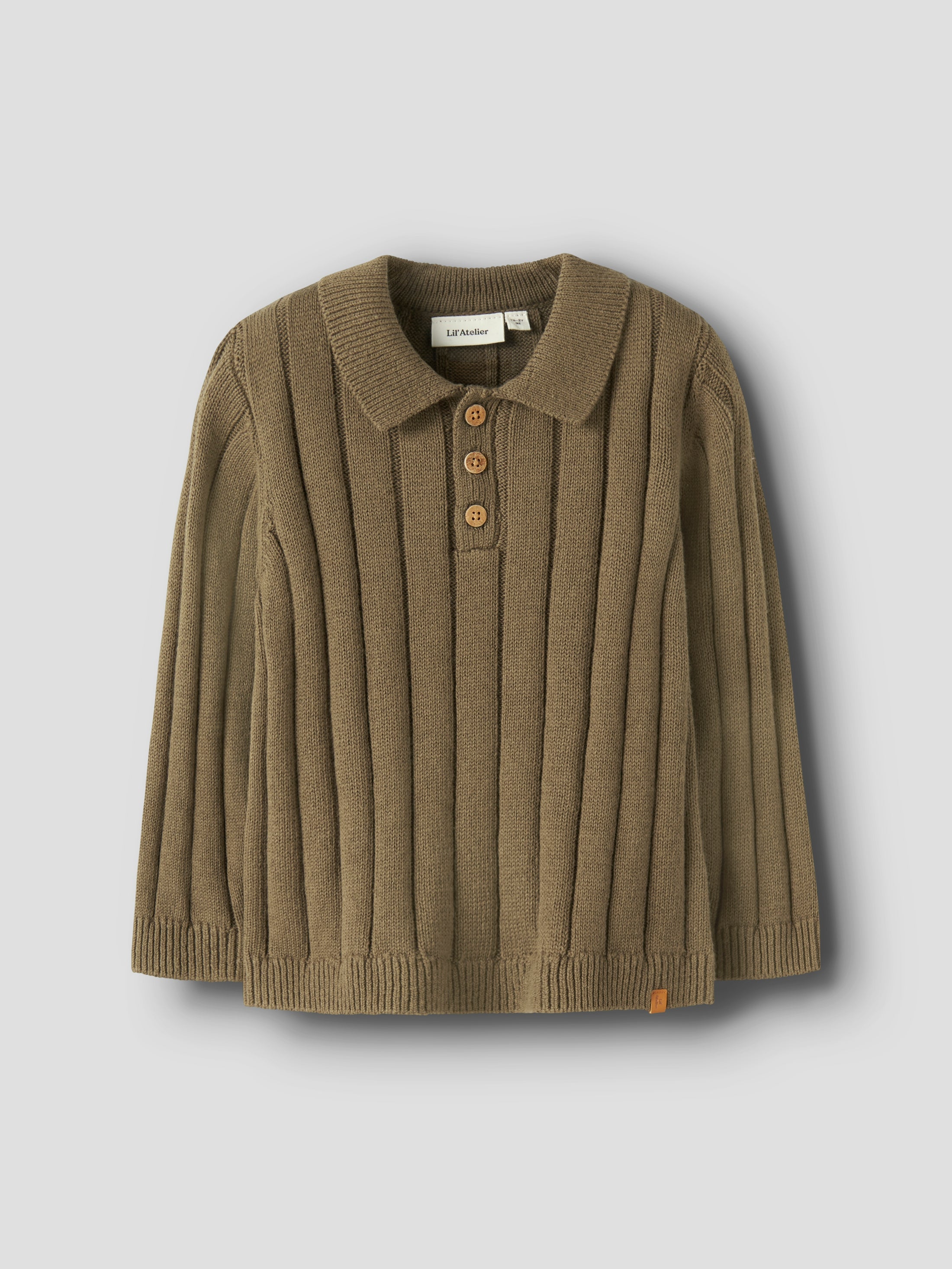 Lil` Atelier - Lomon Loose Knit Polo