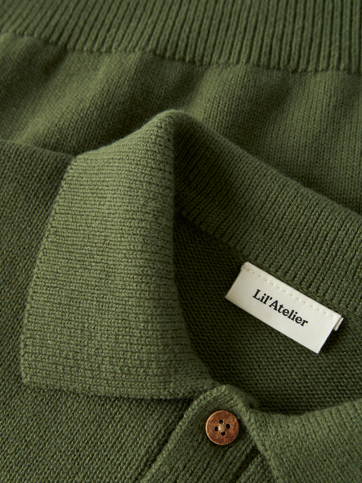 Lil` Atelier - MOLO LS KNIT POLO LIL