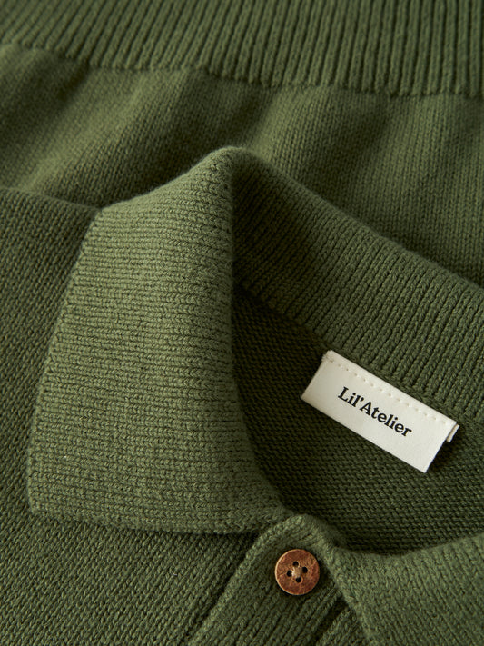 Lil` Atelier - MOLO LS KNIT POLO LIL