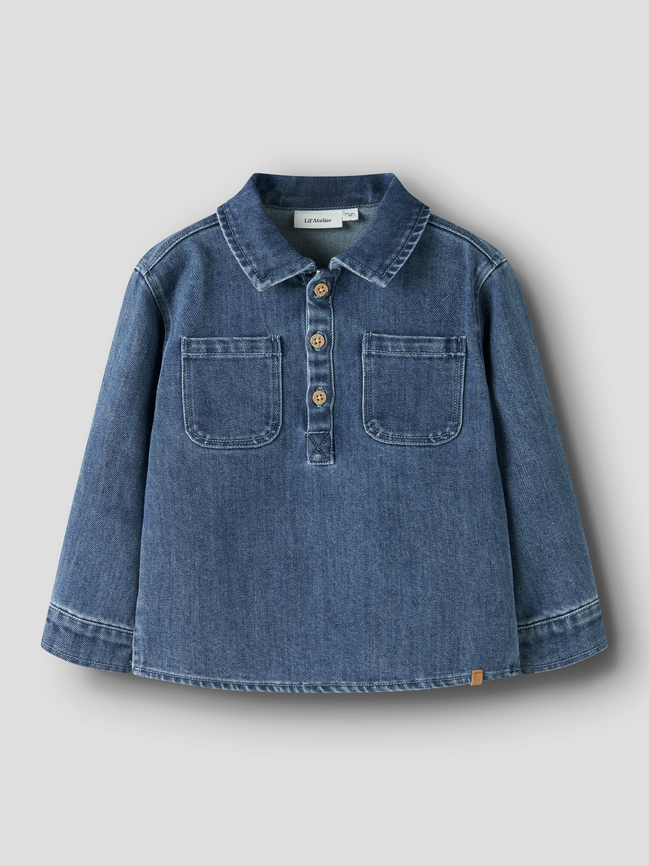 Lil` Atelier - OBELLO LS LOOSE OVERSHIRT 1144-SE LIL