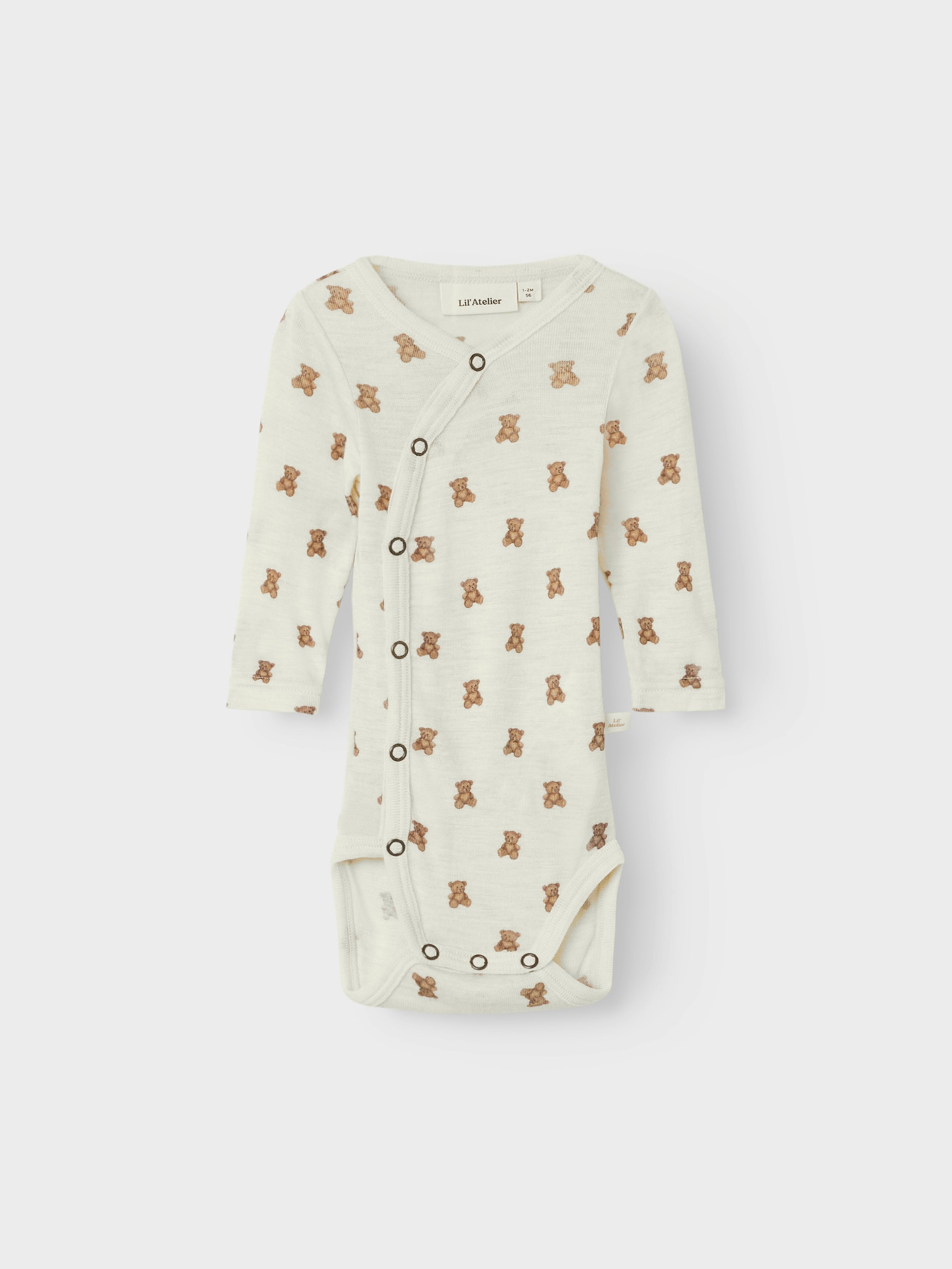 Lil`Atelier Nalu Wool Slim Wrap Body