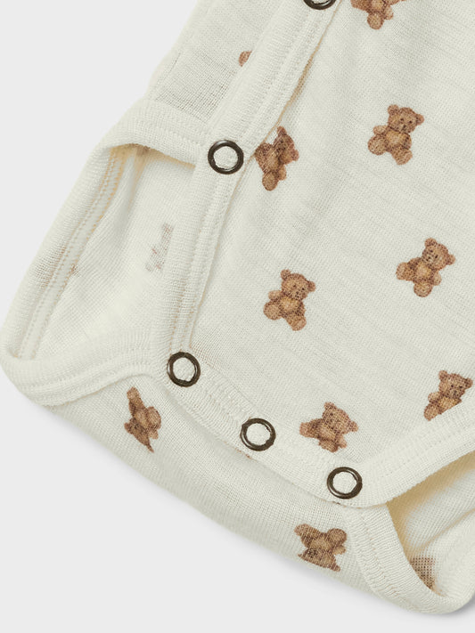 Lil`Atelier Nalu Wool Slim Wrap Body