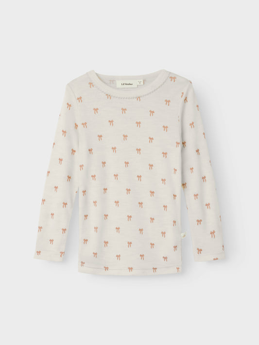 Lil`Atelier Nalu Wool Slim Top
