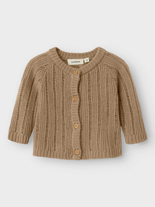 Lil`Atelier Nomo Knit Cardigan - Tiger Eye