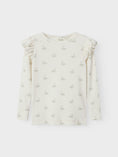 Load image into Gallery viewer, Lil´ Atelier Gavo Eko Ls Slim Top  - Swan
