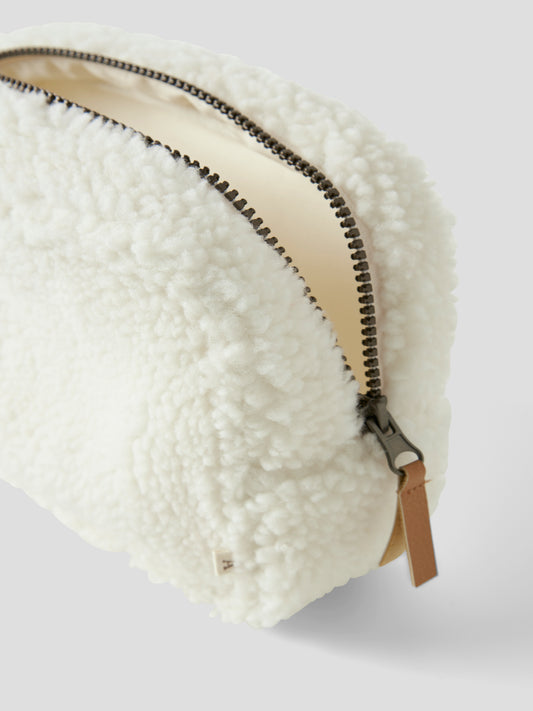 Lil`Atelier - Nigo Sherpa Toiletry Bag