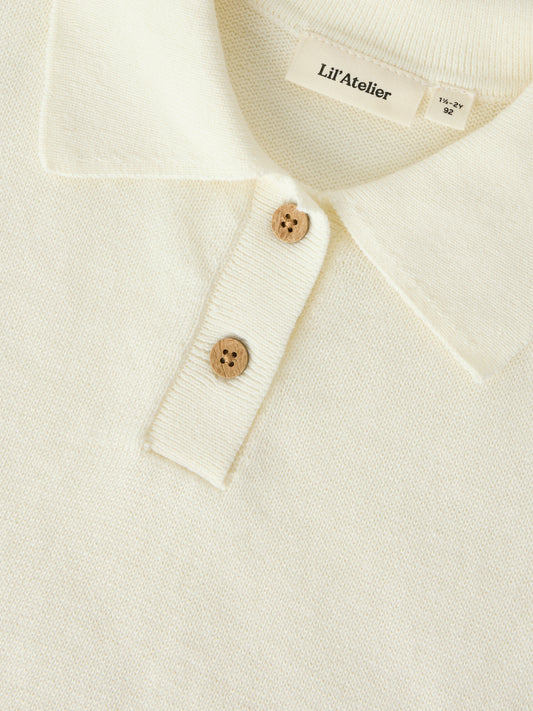 Lil´ Atelier - Hitos Loose Polo Knit