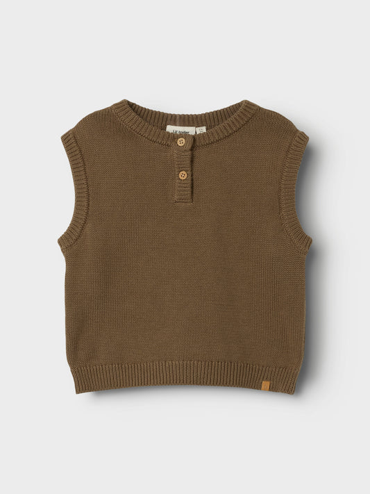 Lil´ Atelier Ramlo Loose Short Knit Vest