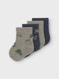 Load image into Gallery viewer, Name it - WAK WO/BL 4P SOCK
