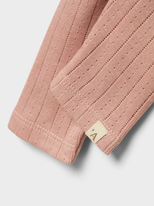 Lil´ Atelier Rachel Slim Leggings - Misty Rose