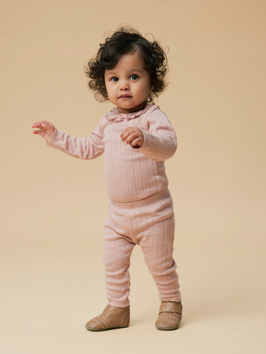 Lil´ Atelier Rachel Slim Leggings - Misty Rose