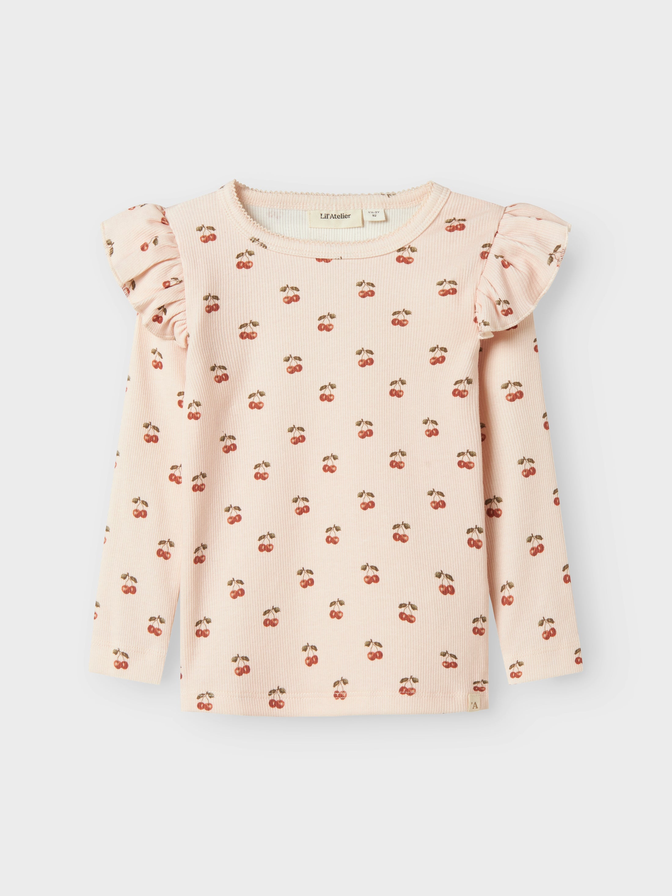 Lil´ Atelier Lavo Eve Slim Top - Cherry