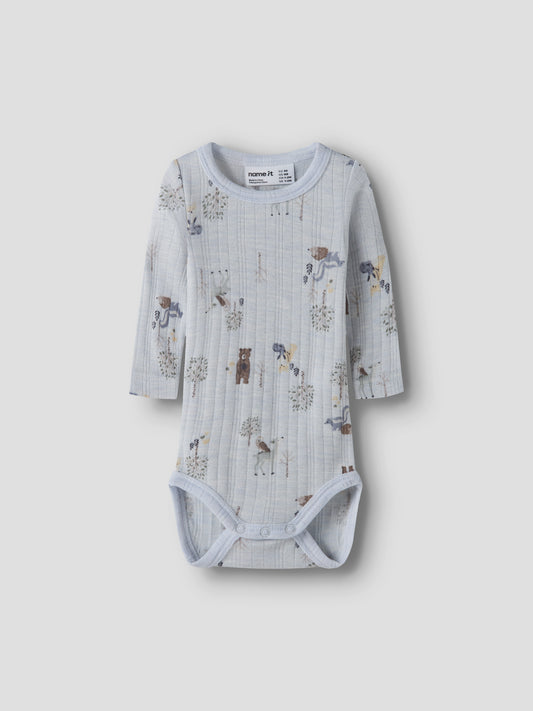 Name it - WANG WOOL NEEDLE LS BODY NOOS