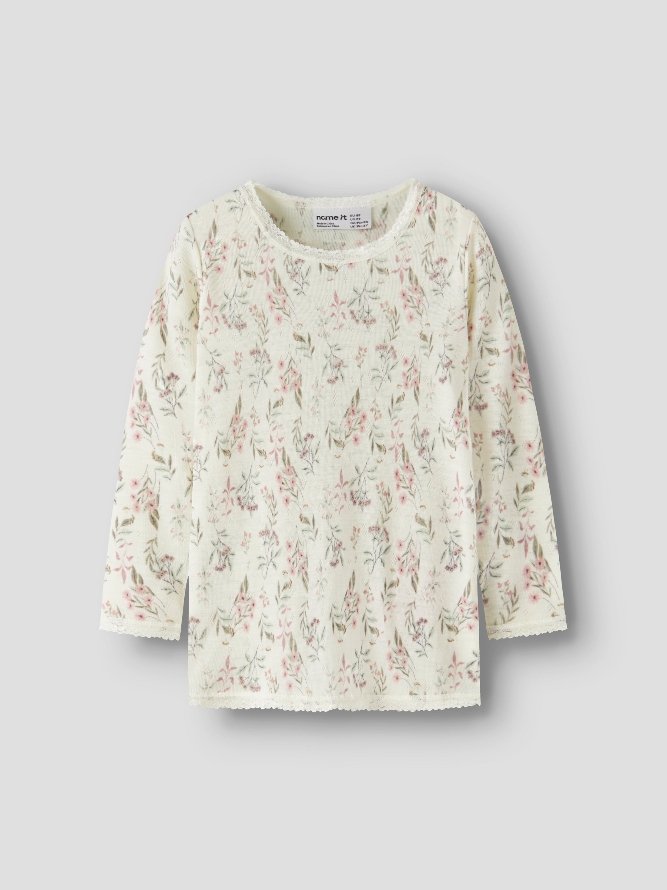 Name it - WANG WOOL NEEDLE LS TOP