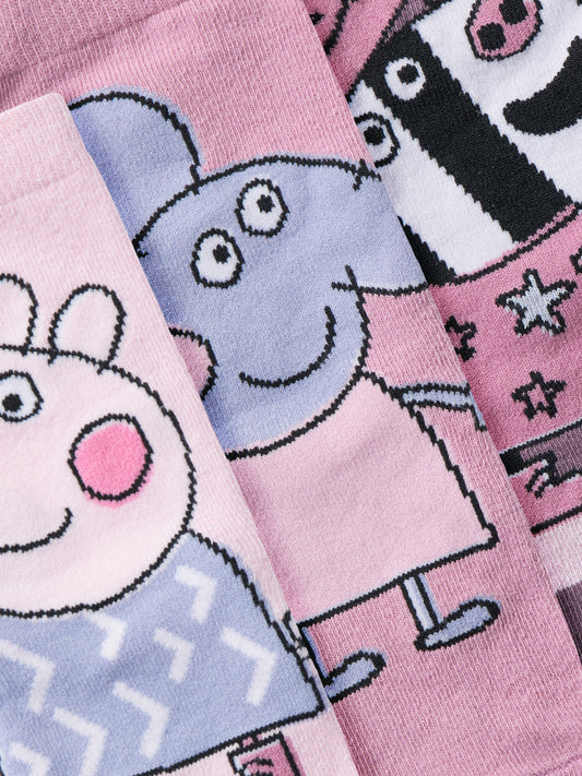 Name it Peppa Gris 3pk strømper